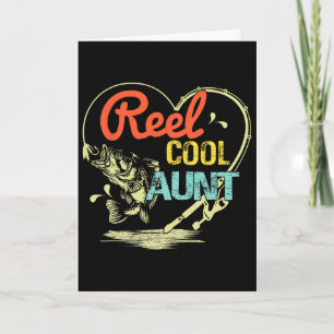 Carte Tante vraiment cool pêche fête des mères pour femm