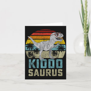 Carte Tapis de famille Kiddosaurus T Rex Dinosaure Kiddo