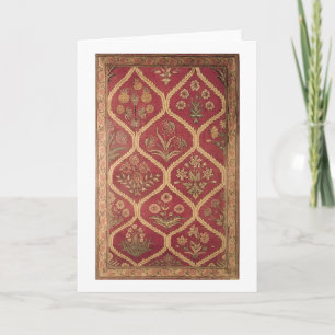 Carte Tapis persan ou turc, XVI/XVIIe siècle (laine