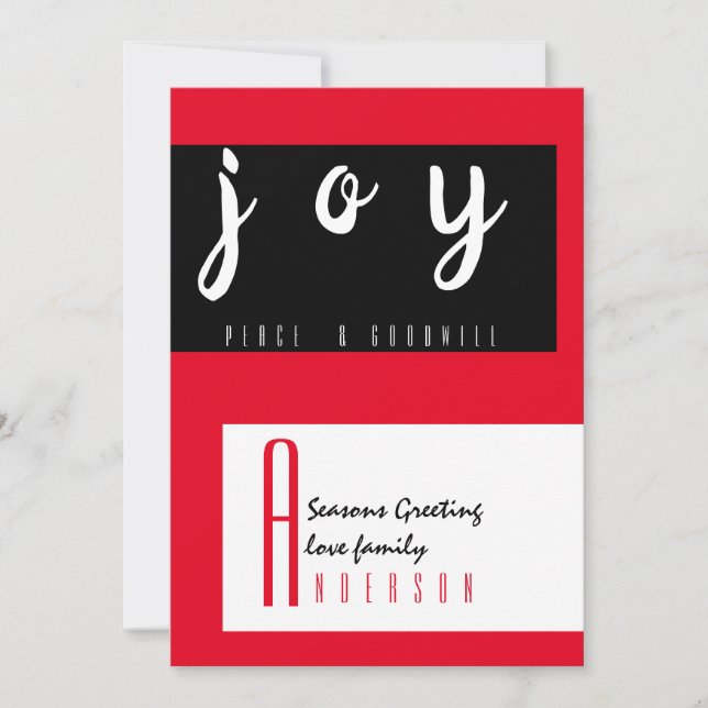 Carte Tapis rouge par LeahG - Salutations saisonnières C (Devant)