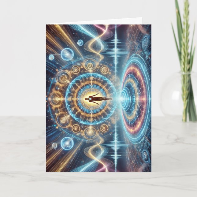 Carte Tapisserie à Haute Vibration (Devant)