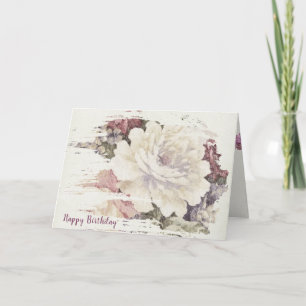 Carte tapisserie rose abstrait encadrement