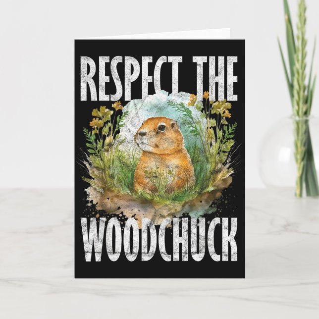Carte Tarière Respecte La Marmotte _2  (Devant)