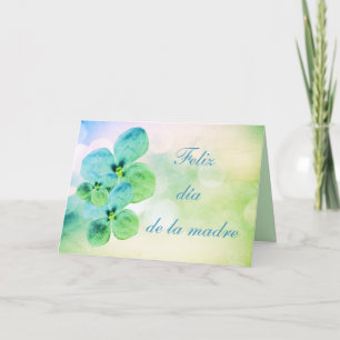 Carte Tarjeta de Feliz día de la Madre