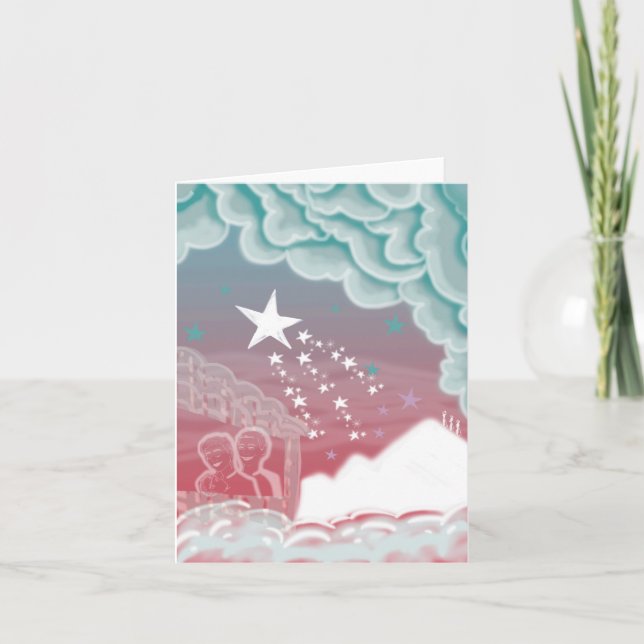 Carte Tarjeta de Navidad grafiti (Devant)