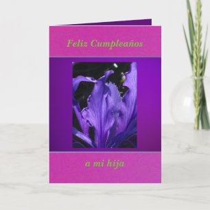 Carte Tarjeta - Feliz Cumpleaños a mi hija