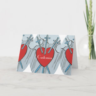 Carte Tarot 3 épées Thunder_Cove