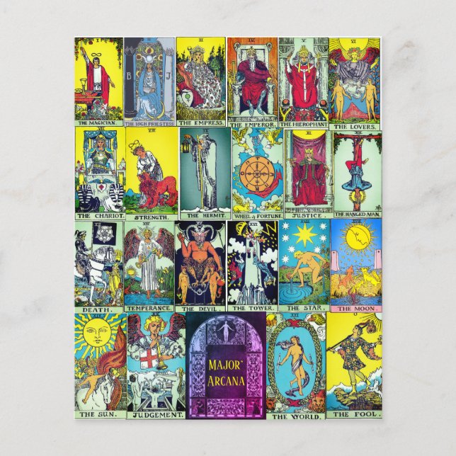 Carte Tarot Arcana (Devant)