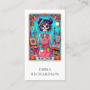 Carte Tarot de professeur d'art