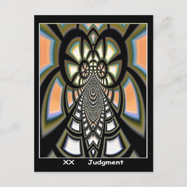 Carte Tarot du jugement (Devant)