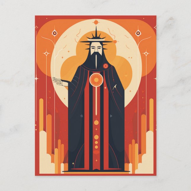 Carte Tarot Empereur (Devant)