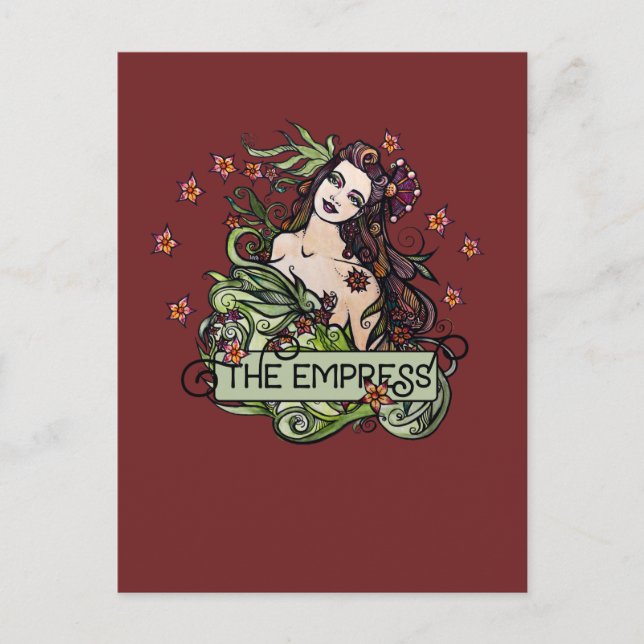 Carte Tarot Empress (Devant)