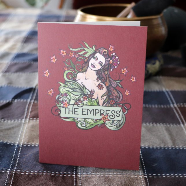 Carte Tarot Empress (Créateur téléchargé)