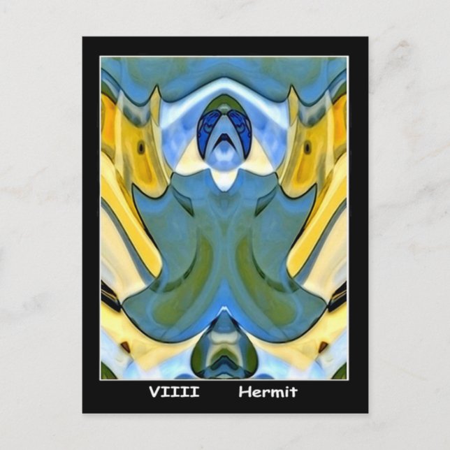 Carte Tarot Hermit (Devant)