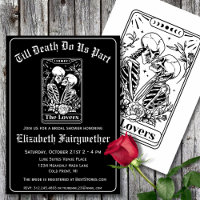 Carte Tarot Jusqu'à la mort Do us Part Fête des ma