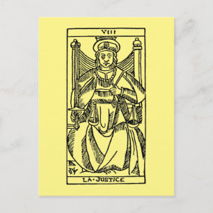 Carte Tarot : Justice