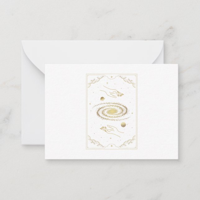 Carte Tarot Main Way Lactée (Devant)