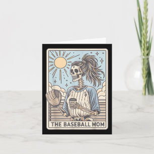 Carte Tarot Maman Baseball Funny Mothers Day Socc