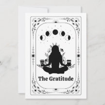 Carte Tarot Merci Yoga Café Amour Gratitude