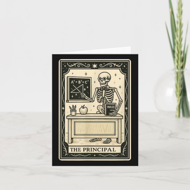 Carte Tarot Principal - Halloween Soky Gothic S (Devant)
