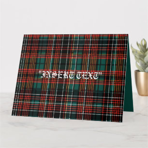 Carte Tartan