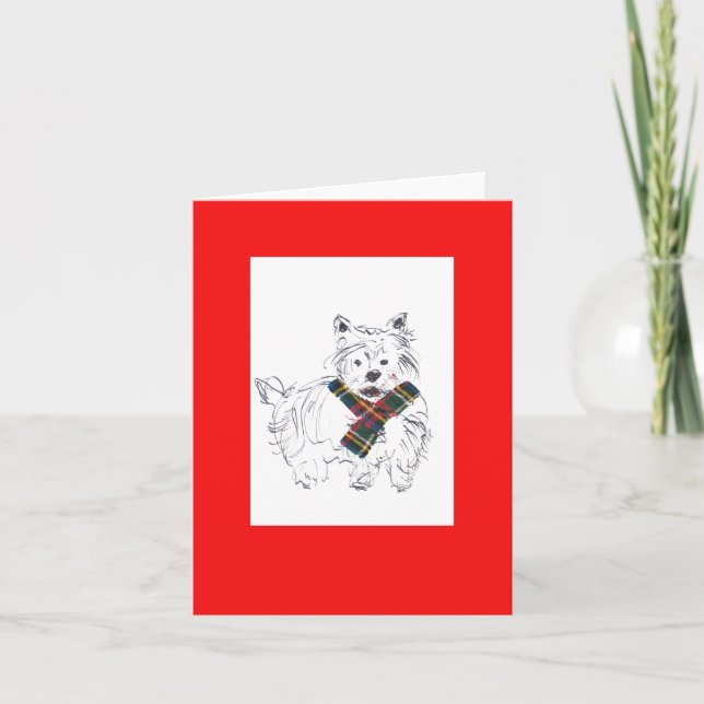 Carte Tartan Scotty (Devant)