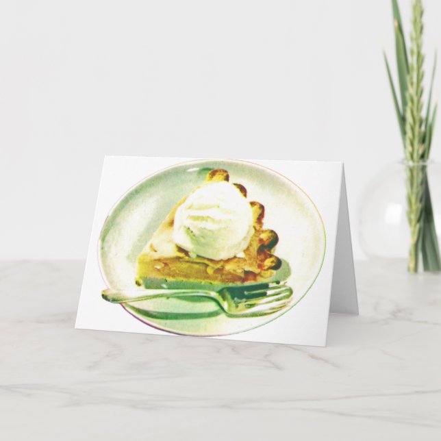 Carte Tarte aux pommes 1955 (Devant)