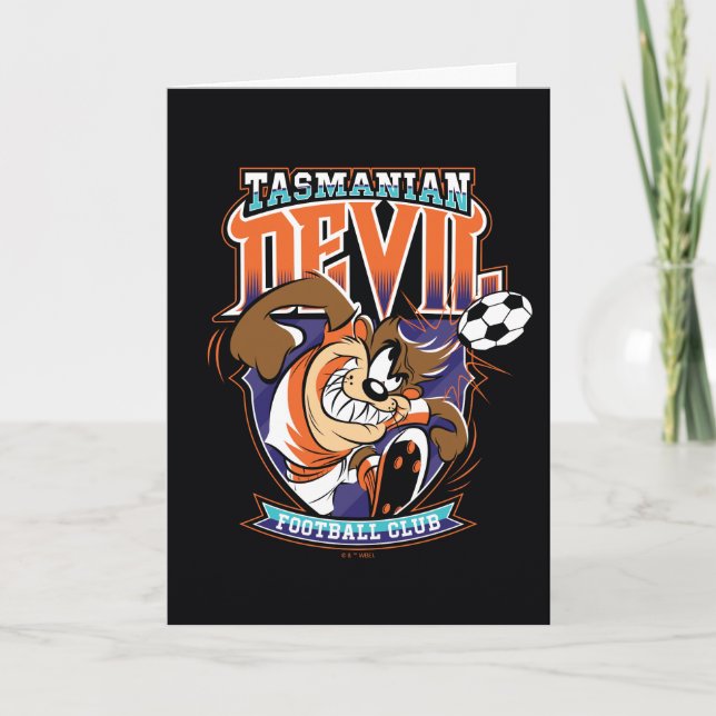 Carte Tasmanian Devil Football Club Badge (Devant)