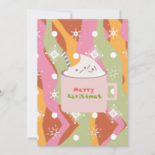 Carte Tasse de feu de camp à la citrouille épicée Groovy