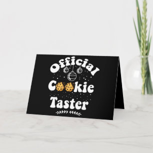 Carte Tasteur de biscuits officiel Amoureux des biscuits