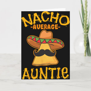 Carte Tata moyenne nacho mexicaine Cinco De Mayo Tata Fi