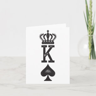 Carte Tatouage de couple pour homme Roi - Saint-Valentin