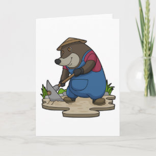 Carte Taupe en fermier