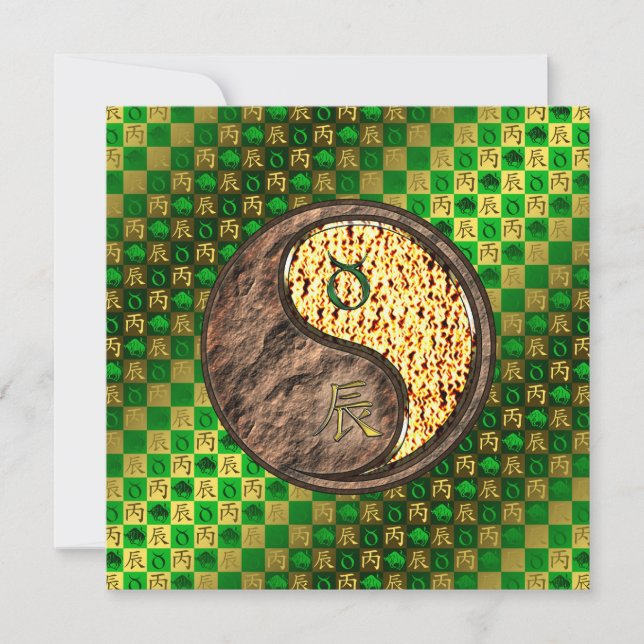 Carte Taureau & Dragon de Feu (Devant)