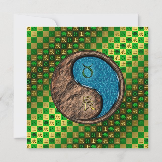 Carte Taureau & Dragon d'eau (Devant)