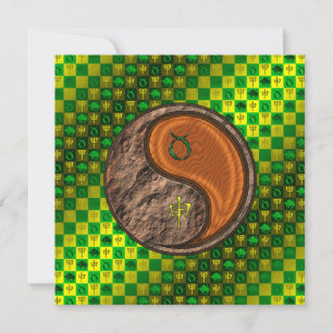 Carte Taureau & Singe de Bois