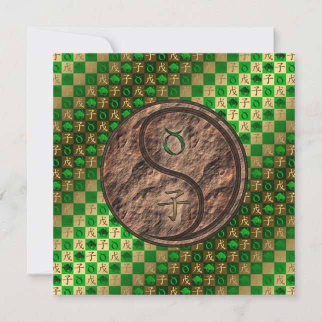 Carte Taurus et Rat de la Terre (Devant)