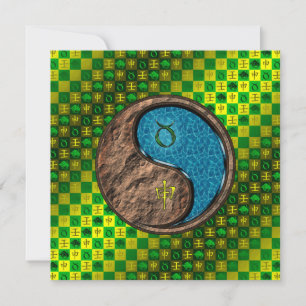 Carte Taurus et singe de l'eau