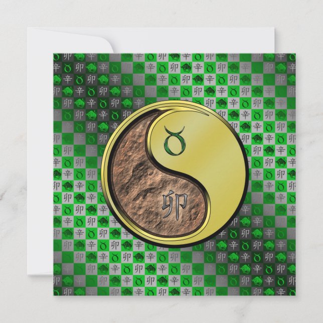 Carte Taurus & Metal Rabbit (Devant)