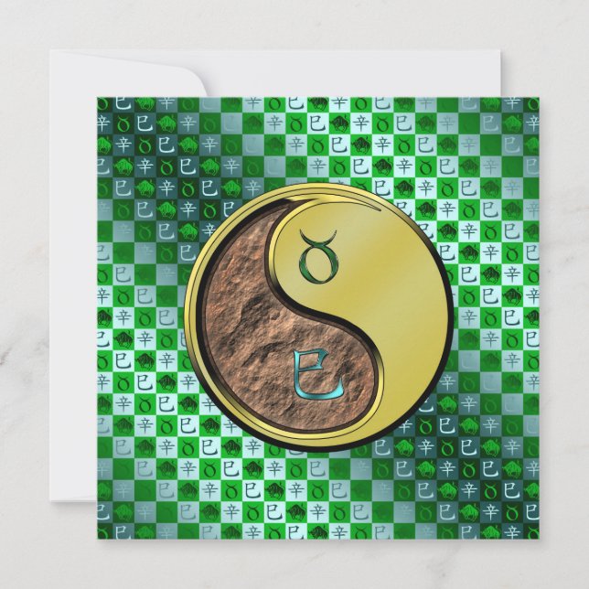 Carte Taurus & Metal Snake (Devant)