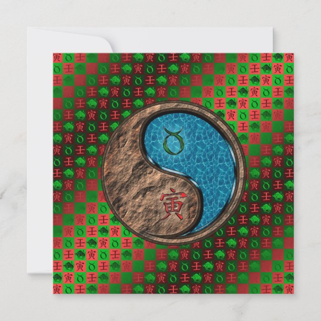 Carte Taurus & Water Tiger (Devant)