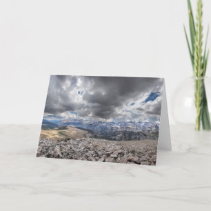 Carte Tawny Point Panorama - John Muir Trail
