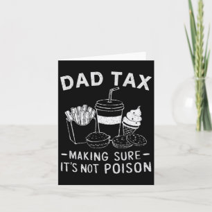 Carte Taxes s'assurer que ce n'est pas du poison Papa Bl