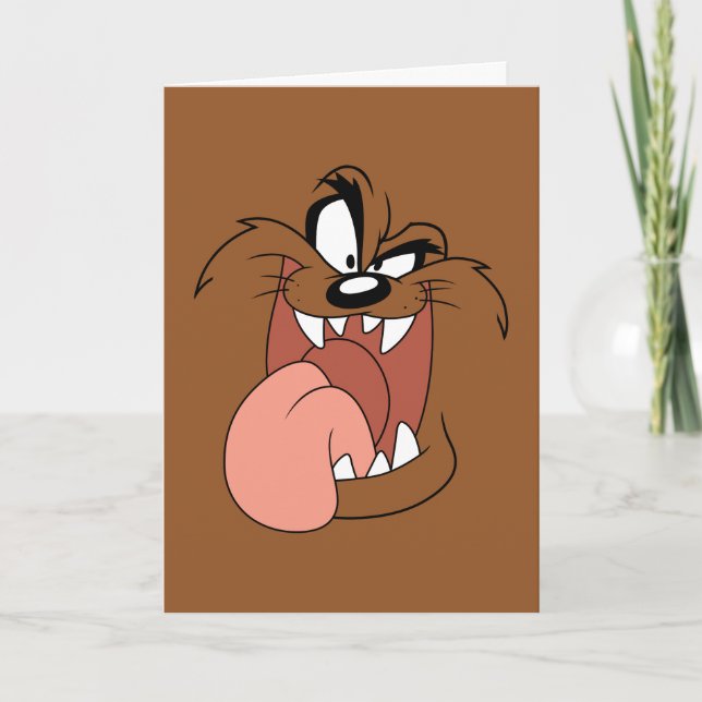 Carte TAZ™ Crazy Smile (Devant)