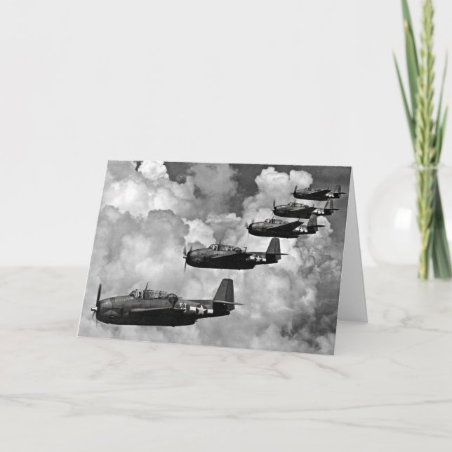 Carte TBF Torpedo Bombers (Devant)