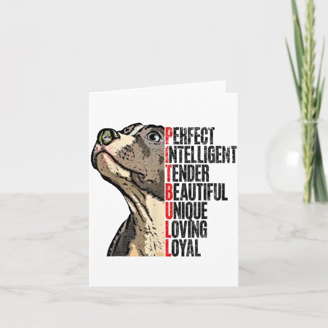 Carte Tbull Parfait Intelligent Tendre Beau Unique  (Devant)