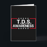 Carte Tds Syndrome De Dérangement De Trump Drôle Support<br><div class="desc">Tds Syndrome De Dérangement De Trump Drôle Supporteur De Trump _1</div>