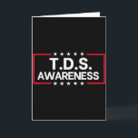 Carte Tds Syndrome De Dérangement De Trump Drôle Support<br><div class="desc">Tds Syndrome De Dérangement De Trump Drôle Supporteur De Trump _1</div>