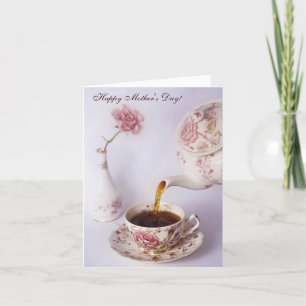 Carte Tea Time, Joyeuse fête des mères !