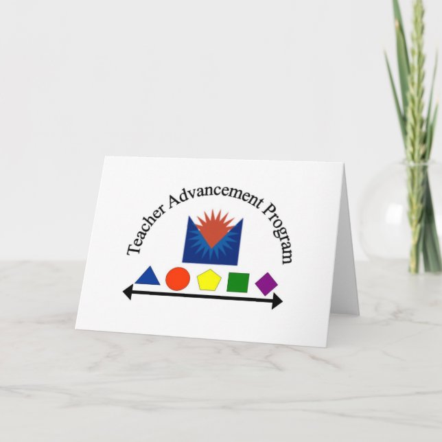 Carte Teacher Advancement Program (Devant)